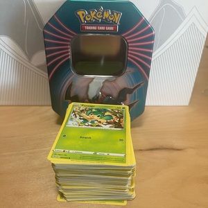 Pokémon cards bulk lot with Tin
